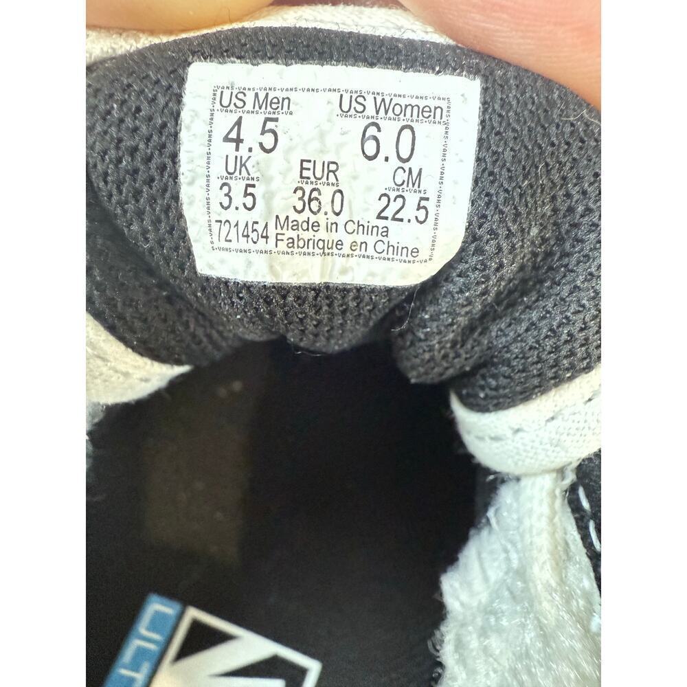 Vans Sentry Old‎ Skool Wc - Sherpa Suede Black womens 6 Men’s 4.5 - Picture 9 of 9